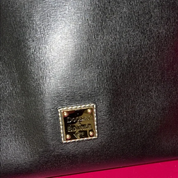 Dooney and Bourke Leather Hobo Bag - Picture 3 of 7